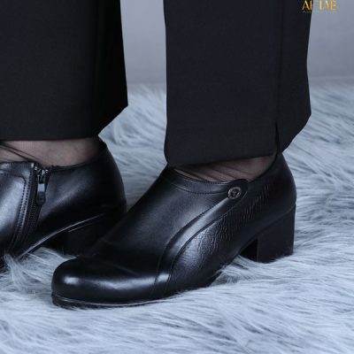 کفش اداری بغل زیپ پابزرگ زیپ