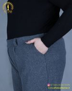 شلوار بگ فوتر سایزبزرگ جیب مخفی