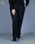 شلوار بگ فوتر سایزبزرگ مشکی