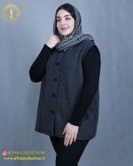 بافت ژیله طرحدار سایزبزرگ نما نزدیک