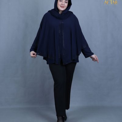 شومیز پانچ حریر نگینی سایزبزرگ