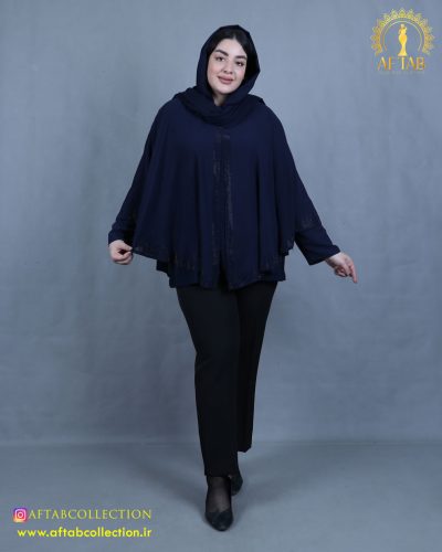 شومیز پانچ حریر نگینی سایزبزرگ