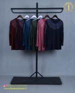 شومیز جودون یقه گیپور سایزبزرگ خرجکار گیپور