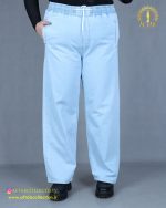 شلوار نیم بگ کمر گتر سایزبزرگ برفی