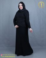 پیراهن مجلسی بالاتنه گیپور سایزبزرگ