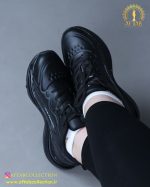 کفش اسپرت لژدار پابزرگ مشکی رنگ