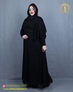 پیراهن مجلسی وسط گیپور سایزبزرگ نما بغل