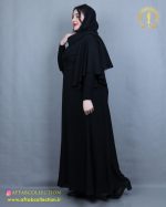پیراهن مجلسی وسط گیپور سایزبزرگ نما بغل