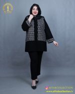 مانتو شانتون لمه خرجکار هندی سایزبزرگ خرجکار هندی