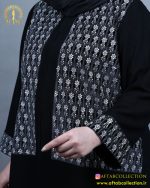 مانتو شانتون لمه خرجکار هندی سایزبزرگ سوزندوزی