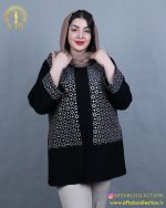 مانتو شانتون لمه خرجکار هندی سایزبزرگ سبک