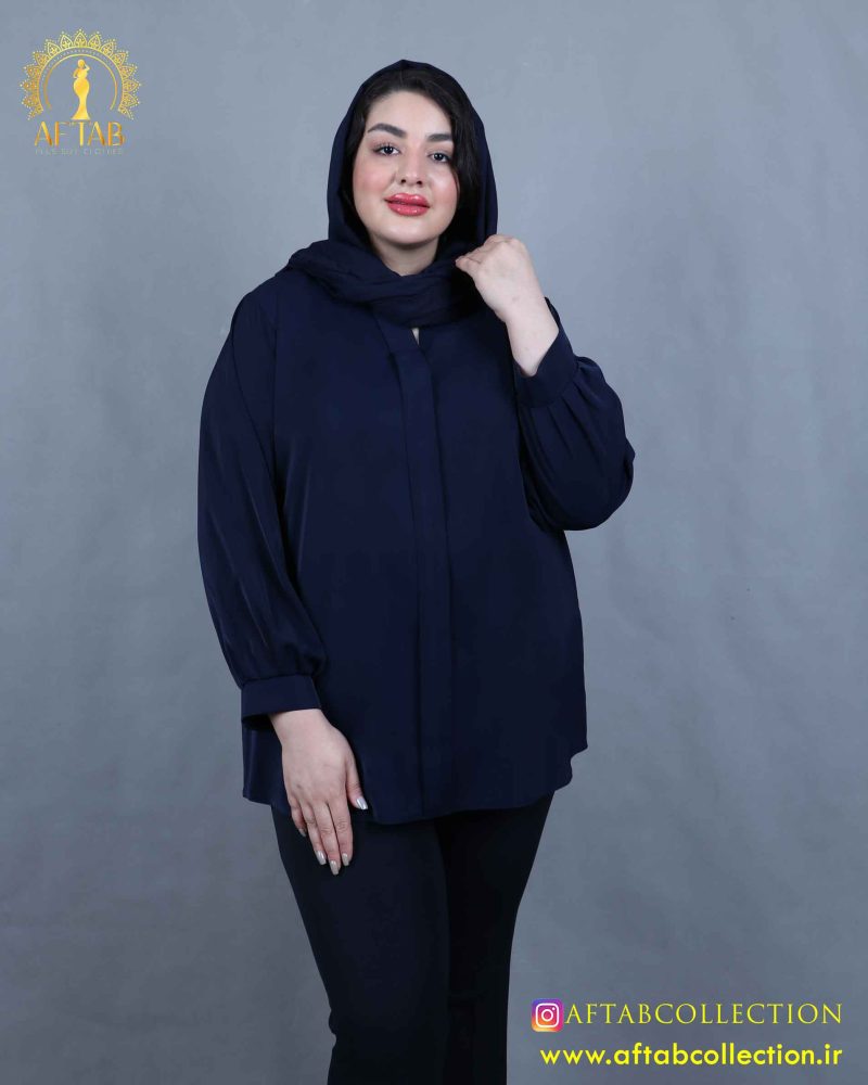 شومیز جلو سجاف سایزبزرگ شیک شومیز جلو سجاف سایزبزرگ شیک