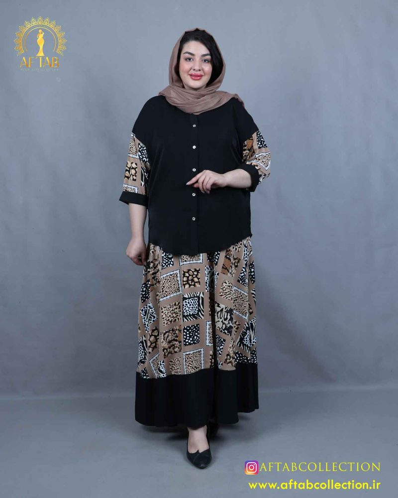 شومیز دامن الیزا سایزبزرگ