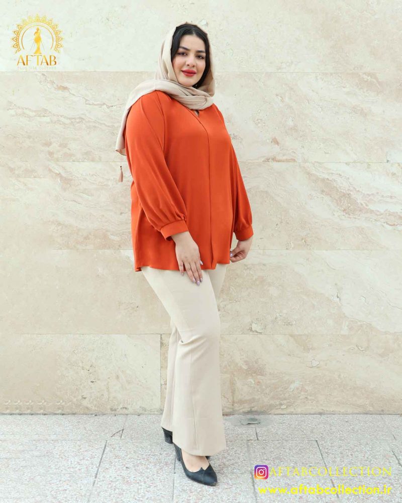 شومیز جلو سجاف سایزبزرگ شومیز جلو سجاف سایزبزرگ