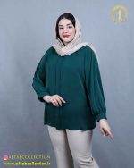 شومیز جلو سجاف سایزبزرگ