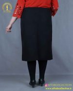 دامن کرپ مازراتی قد 75 سایزبزرگ راحت