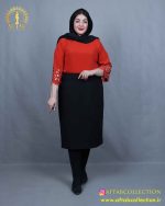 دامن کرپ مازراتی قد 75 سایزبزرگ