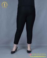 شلوار اپل بغل چاکدار کمرکش سایزبزرگ نما جلو