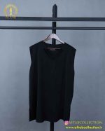 تاپ یقه بندی سایزبزرگ مشکی