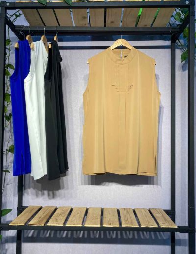 تاپ جلو پیلی سایزبزرگ کرم