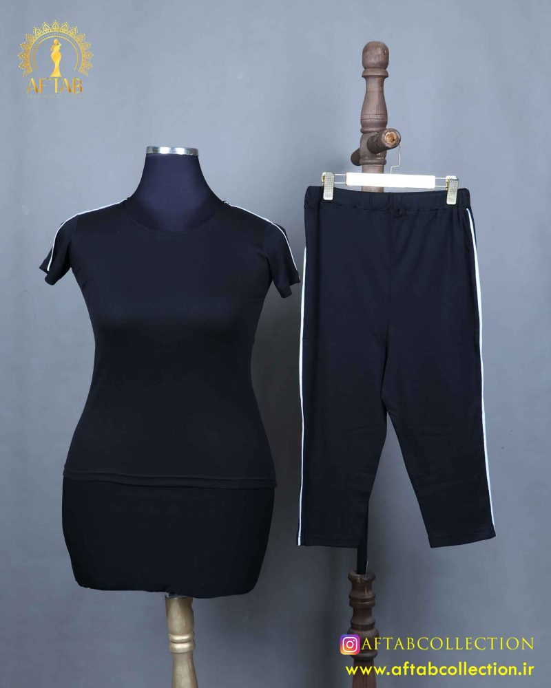 ست تیشرت شلوار ورزشی سایزبزرگ