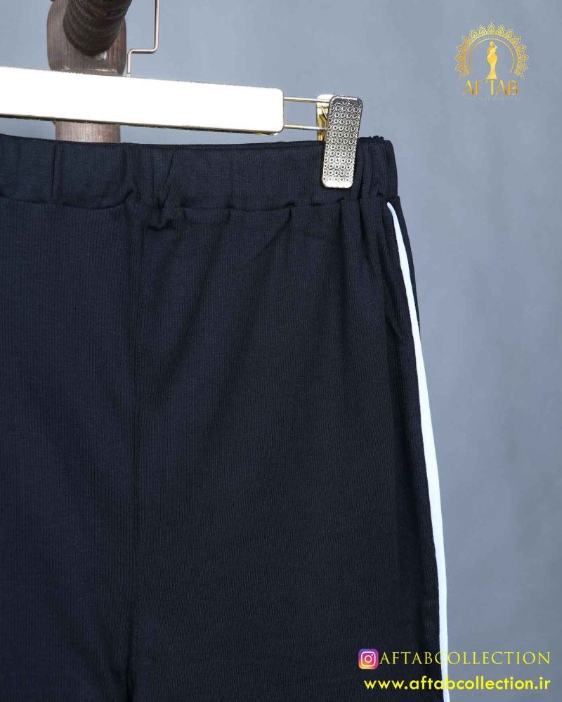 ست تیشرت شلوار ورزشی سایزبزرگ کمر کش