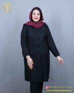 مانتو ابروبادی گلدوزی آکولاد سایزبزرگ تابستانه