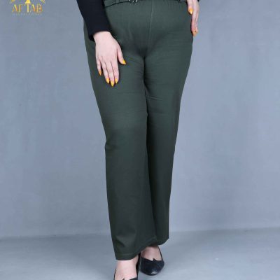 دامن شلواری نخی رنگی سایزبزرگ
