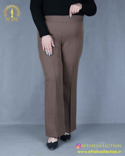 شلوار مازراتی دمپا جلو دوخت سایزبزرگ نما جلو