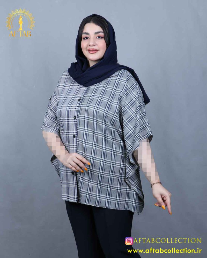 شومیز پانچ الیزا سایزبزرگ راحت