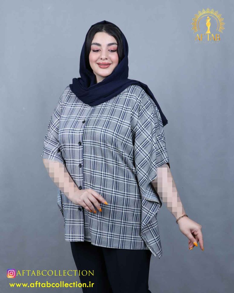 شومیز پانچ الیزا سایزبزرگ خنک