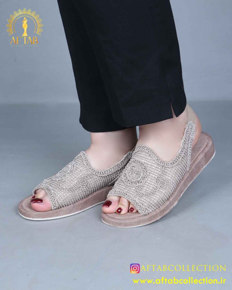 صندل گیپور پشت کش پابزرگ نسکافه ای