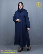 مانتو کرسپو بلند چیندار سایزبزرگ