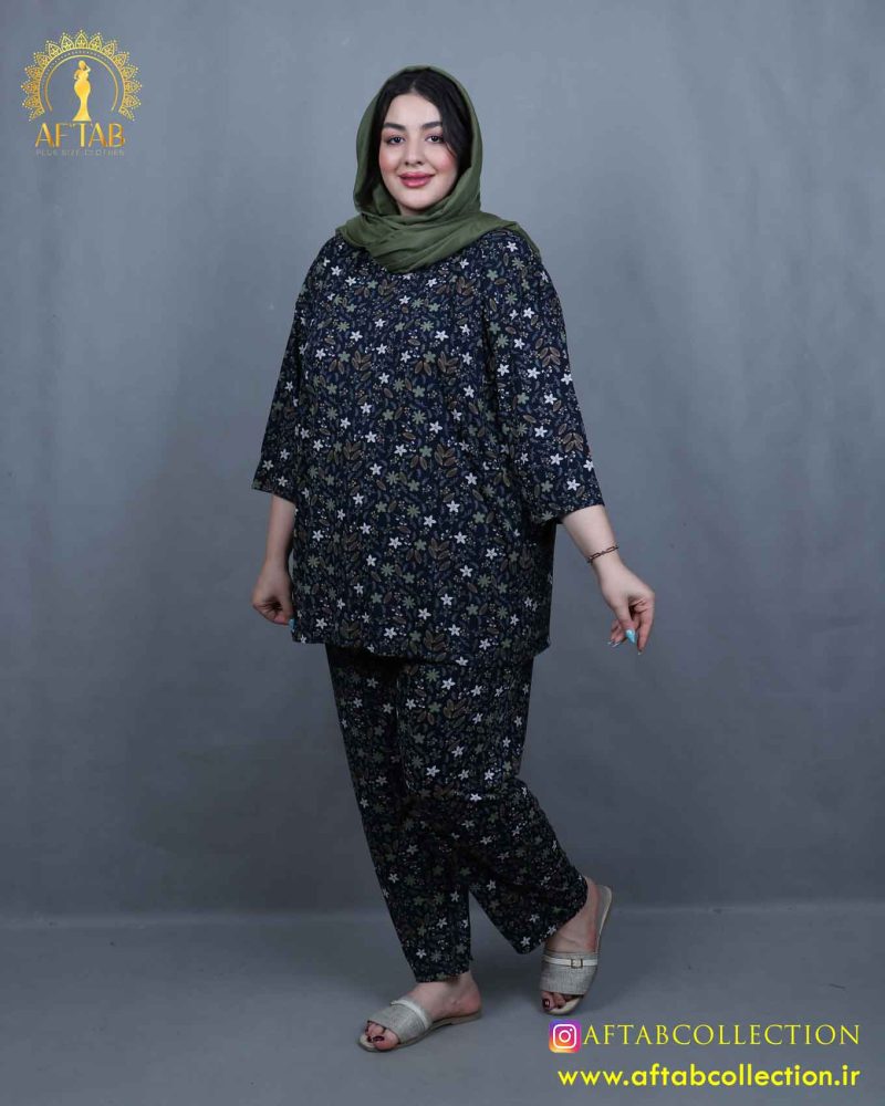 ست راحتی طرح گل سایزبزرگ
