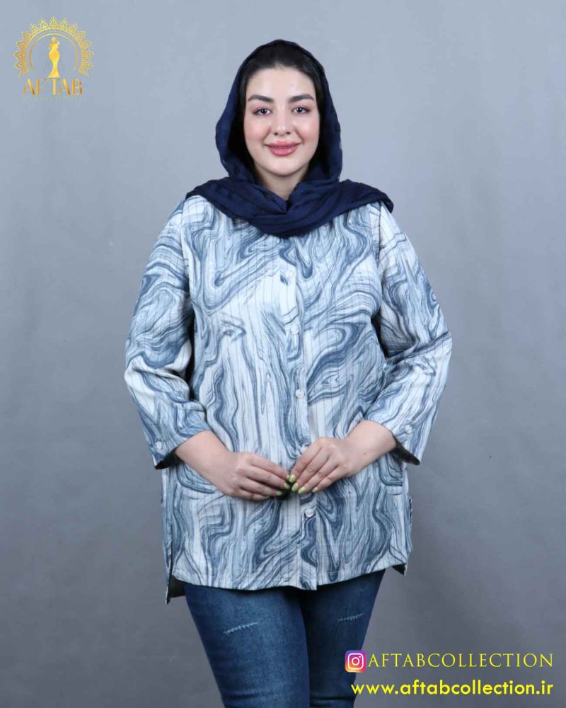 مانتو سوفیا دیپلمات کوتاه سایزبزرگ