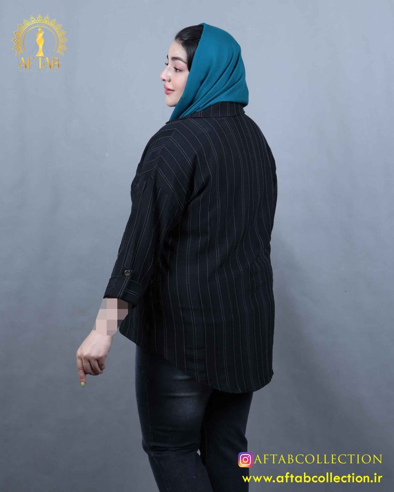 شومیز لنین راه تک جیب سایزبزرگ