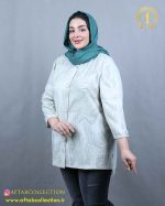 مانتو سوفیا دیپلمات کوتاه سایزبزرگ