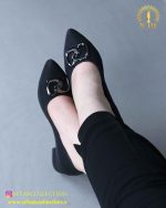 کفش مجلسی سگکدار پابزرگ نما جلو