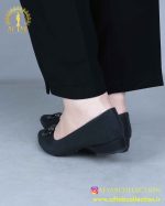 کفش مجلسی سگکدار پابزرگ نما پشت