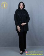 مانتو پرادا 6 دکمه سایزبزرگ