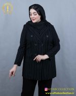 مانتو پرادا 6 دکمه سایزبزرگ