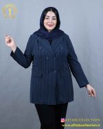 مانتو پرادا 6 دکمه سایزبزرگ