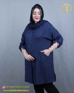 مانتو لوئیس شنل 4 دکمه سایزبزرگ