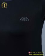تاپ مشکی نگینی سایزبزرگ