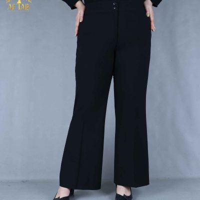 شلوار بزایاق دمپا گشاد سایزبزرگ