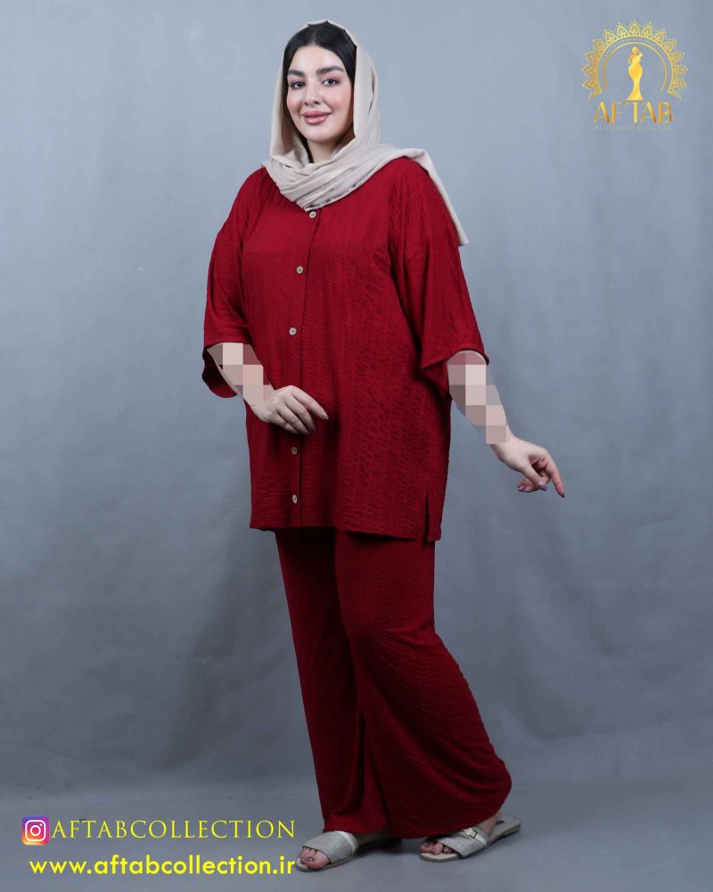 ست راحتی ابروبادی پفکی سایزبزرگ