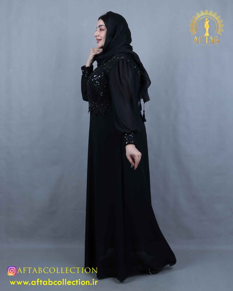 پیراهن مجلسی پایین کلوش سایزبزرگ