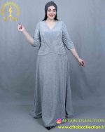 پیراهن مجلسی لمه دو تیکه سایزبزرگ