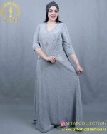 پیراهن مجلسی لمه دو تیکه سایزبزرگ