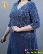 پیراهن مجلسی لمه دو تیکه سایزبزرگ